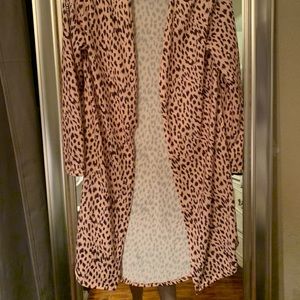 Leopard cardigan!!  Never worn.